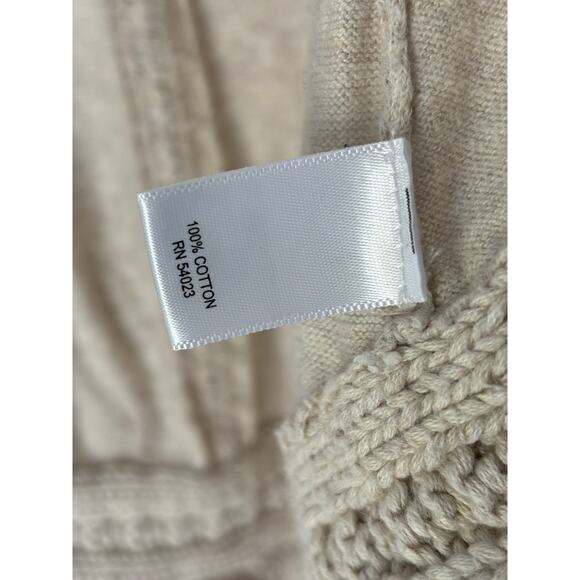 Banana Republic 100% Cotton Vest Size Petite Medium Boho Chic VGUC - Picture 4 of 4